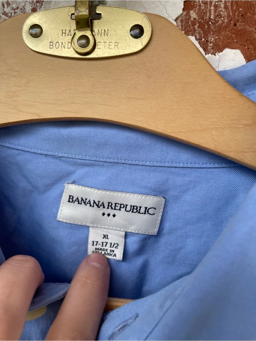 ♦️5/$15♦️ Banana Republic | Baby Blue Button Down Dress Shirt